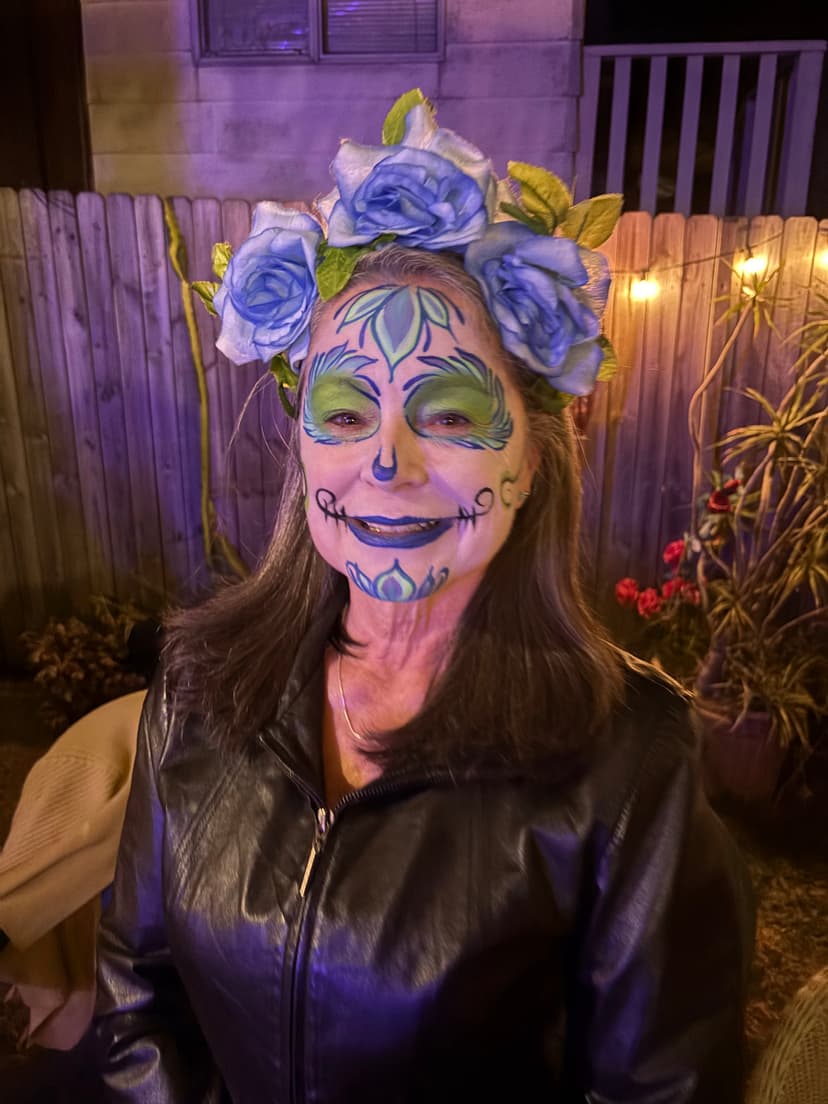 Adult Face Painting work sample 4