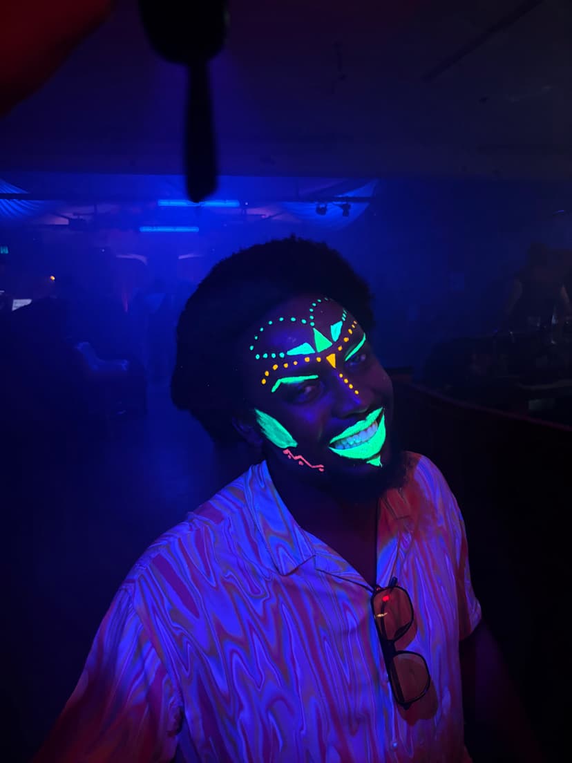 Glow in the Dark work sample 1