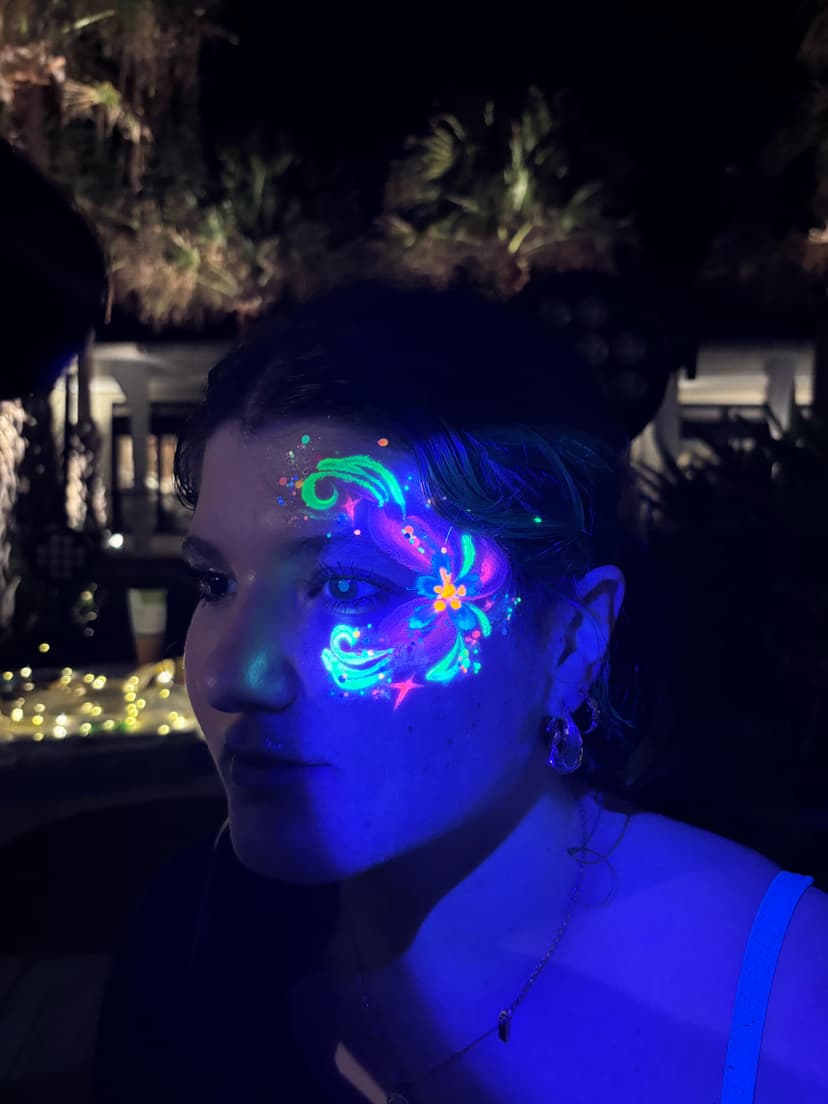 Glow in the Dark work sample 3